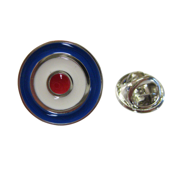 Kiola Designs Accessories Roundel Design Lapel Pin And Tie Tack